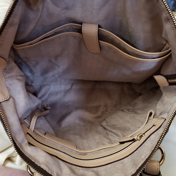 Michael Kors Monogram Brown Convertable - Picture 4 of 8